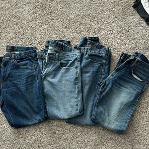 (4) 30x30 Ralph Lauren men’s jeans